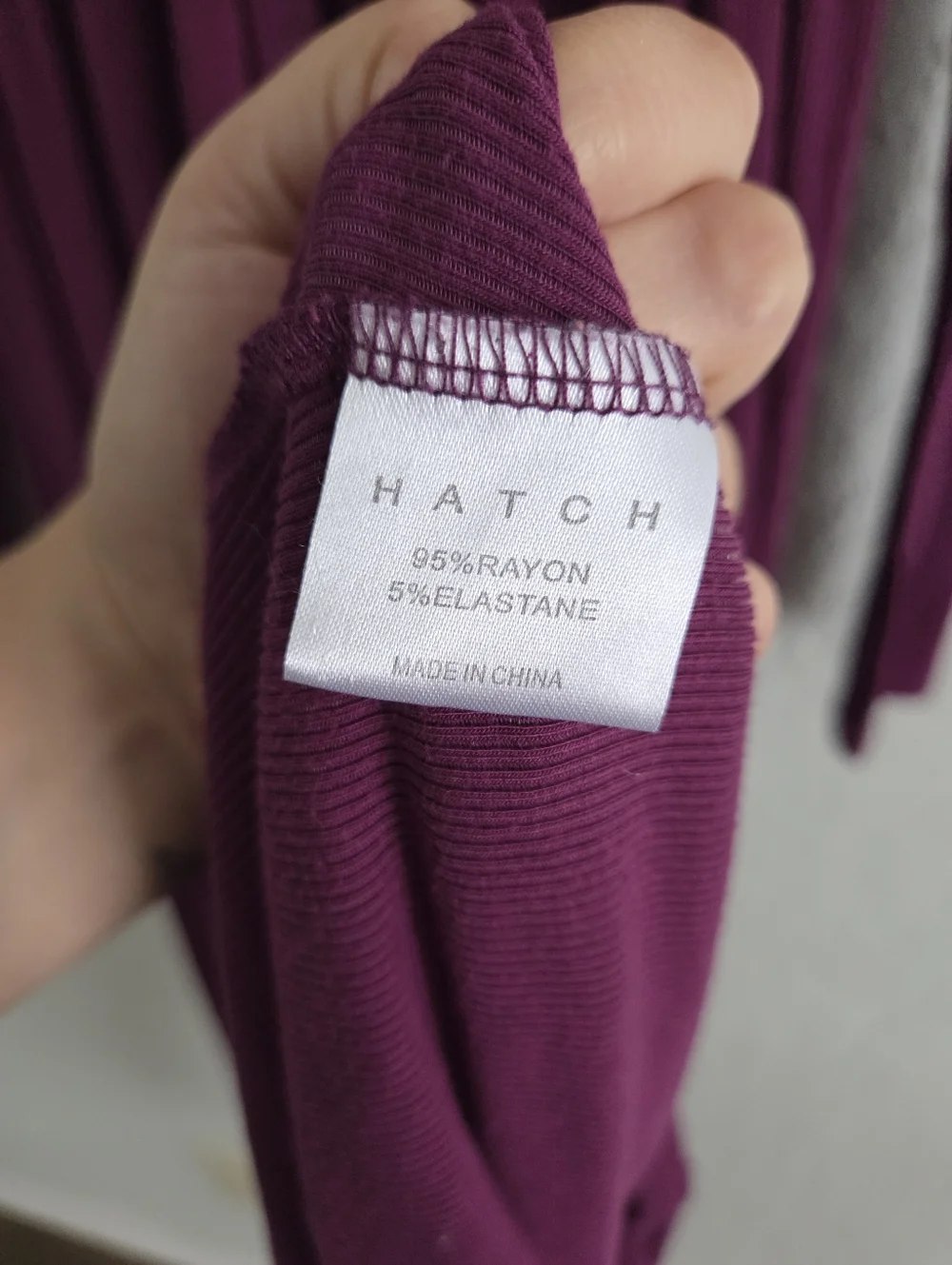 Hatch The Sofest Rib Nursing Dress Maternity Stretchy Long Sleeve - Picture 8 of 8